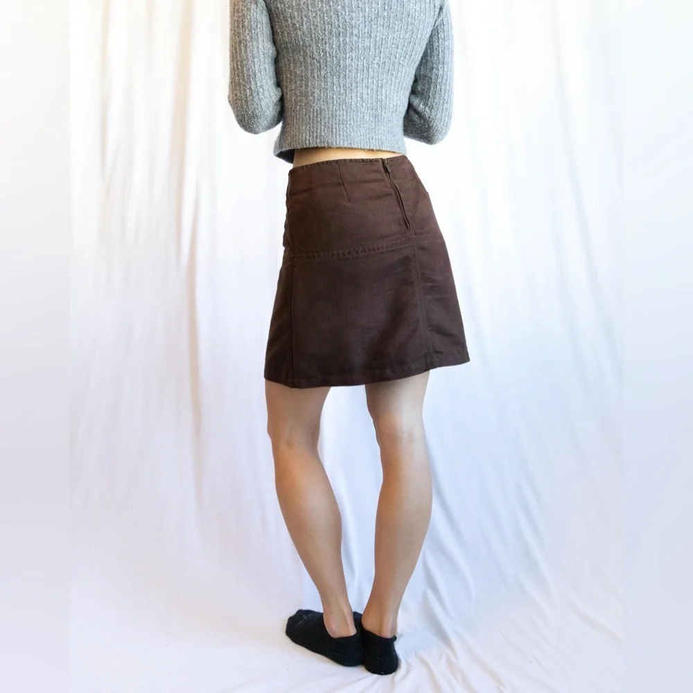 Sanctuary Suede Skirt